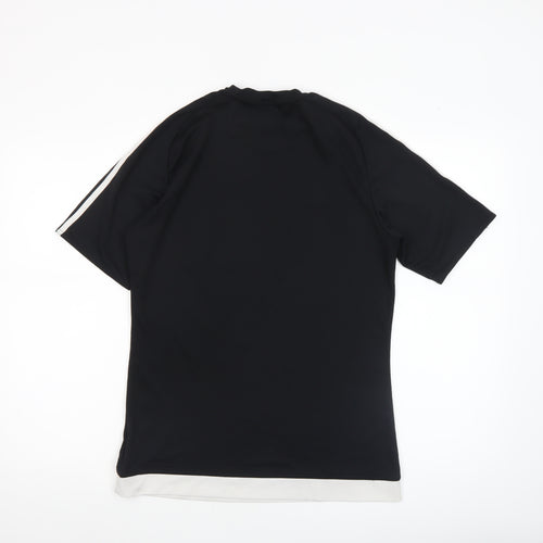 Adidas Mens Black Short Sleeve Climalite T-Shirt Size S