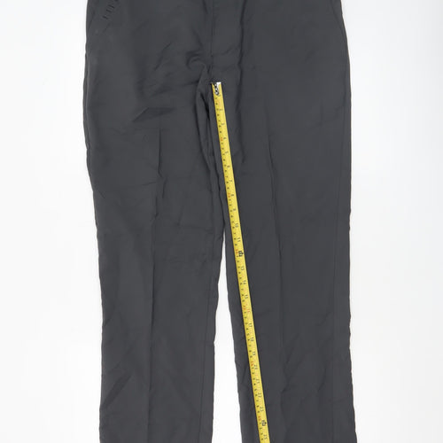 Slazenger Men's Black 3XL Chino Trousers Lightweight Polyester