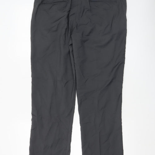 Slazenger Men's Black 3XL Chino Trousers Lightweight Polyester