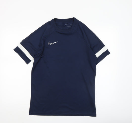 Nike Men's Blue Dri-Fit Short Sleeve Athletic T-Shirt Size M