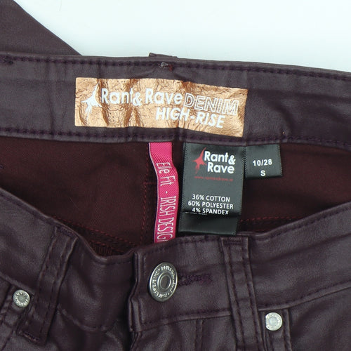 Rant & Rave Women's Brown High Rise Skinny Jeggings Size 10