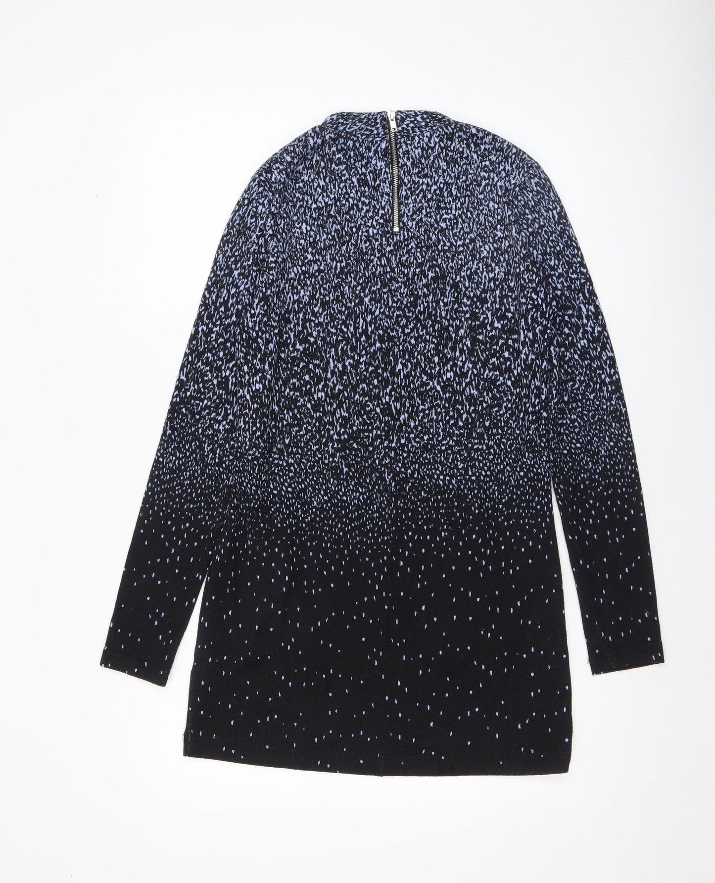 Marks and Spencer Women’s Black Shift Dress Size 8 Long Sleeve Jersey