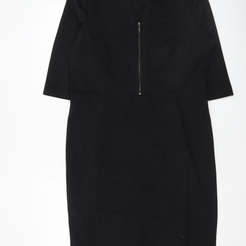 Dunnes Women’s Black Size 16 Sheath Workwear Dress