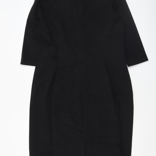 Dunnes Women’s Black Size 16 Sheath Workwear Dress