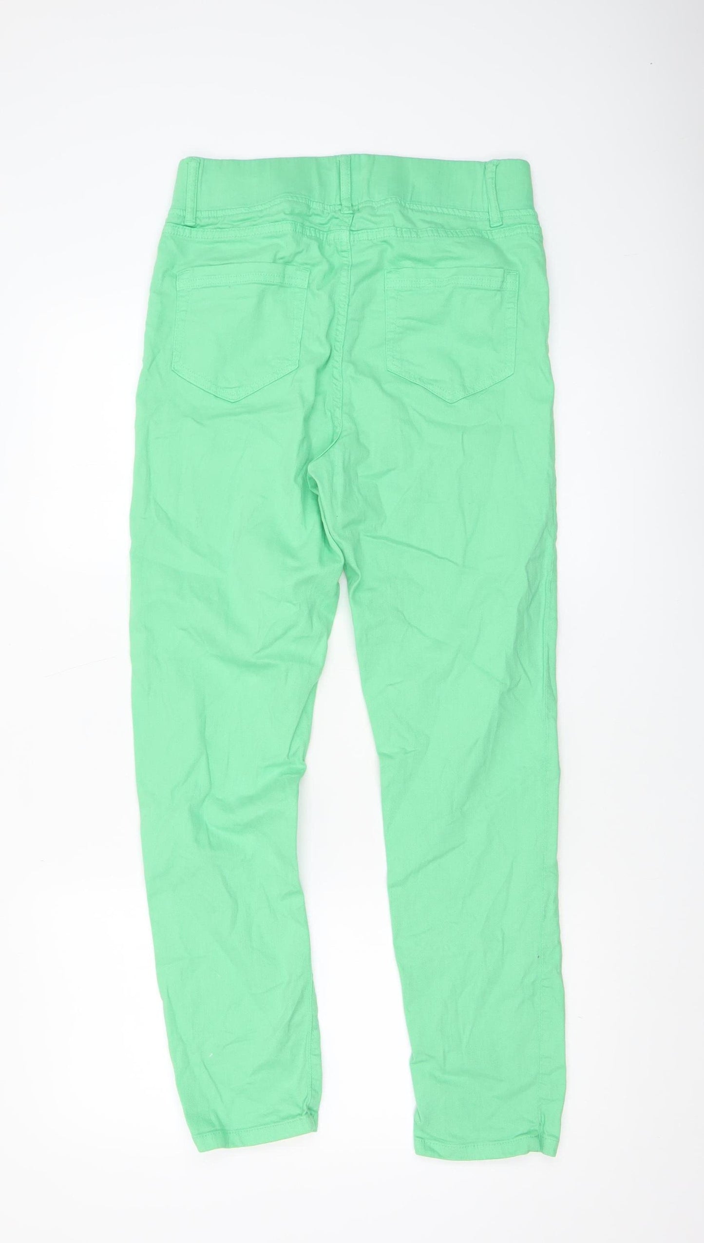 Gerard Womens Green Size 12 Chino Trousers Slim Fit