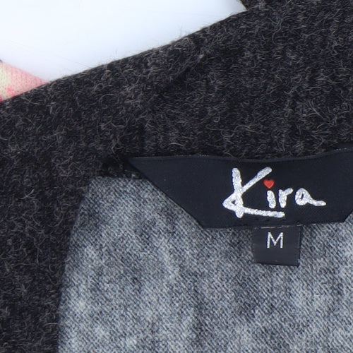 Kira Womens Multicoloured Floral Pullover Jumper Size M