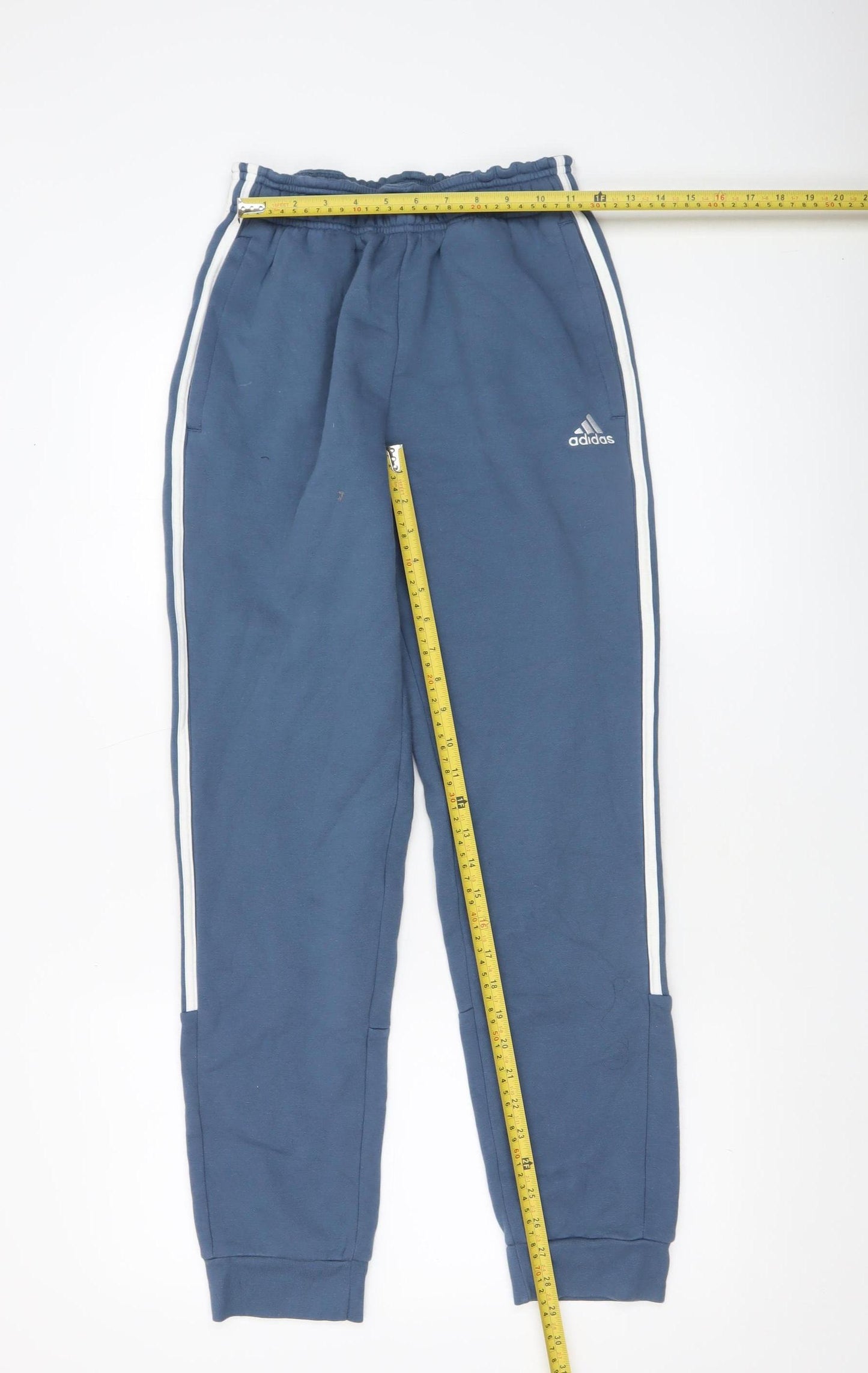 Adidas Women's Blue Jogger Sweatpants Size S Cotton Blend
