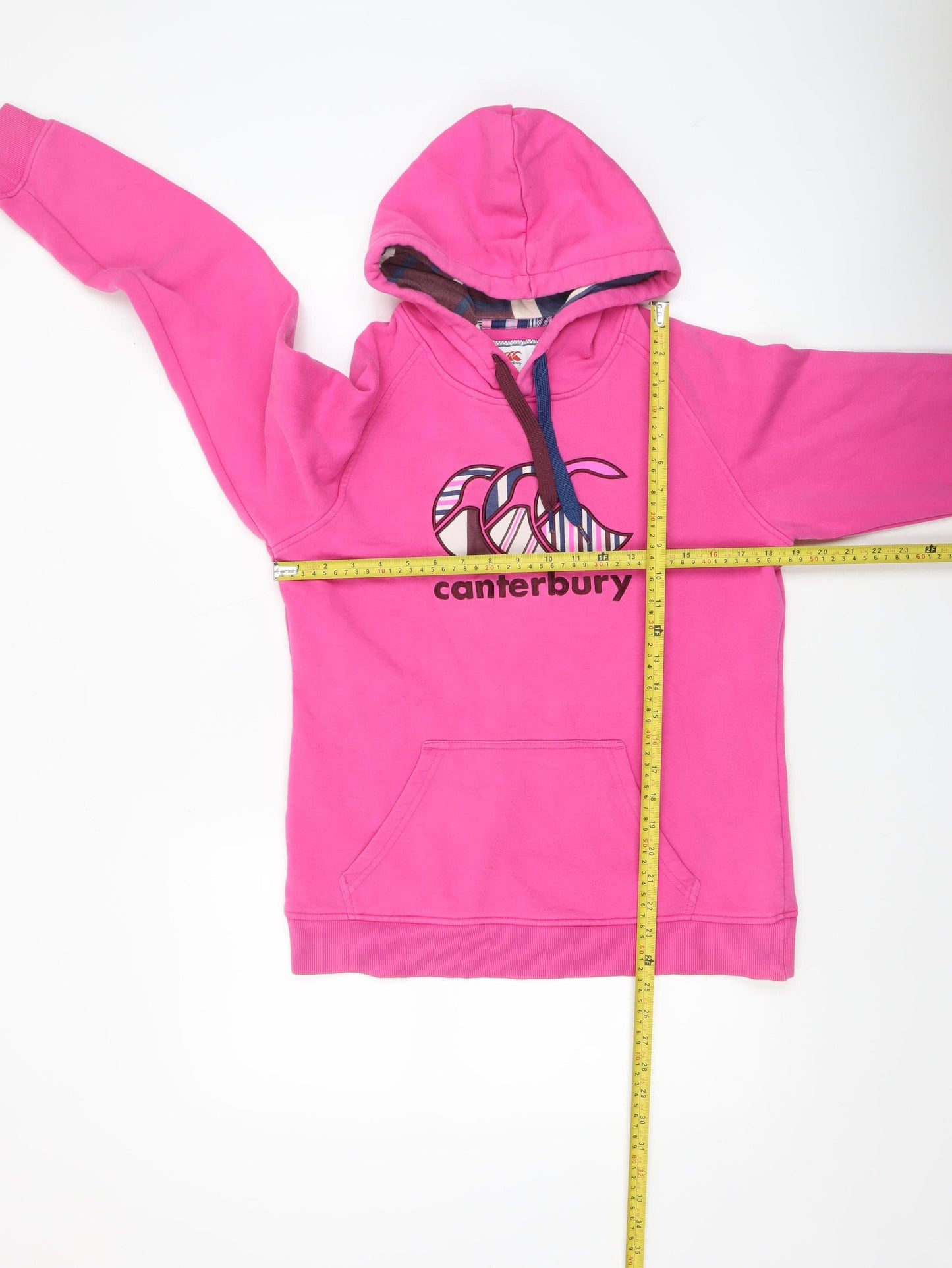 Canterbury Womens Pink Uglies Hooded Pullover Hoodie Size 12