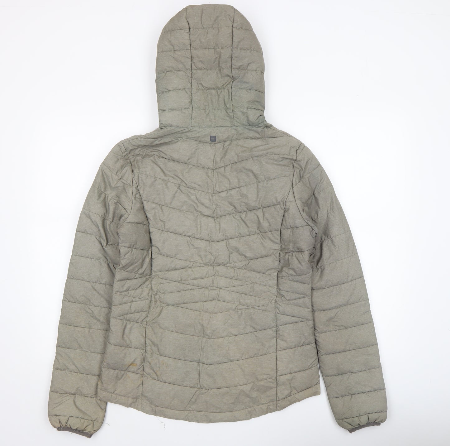 Mountain Warehouse Womens Green Hooded Puffer Jacket Size 10