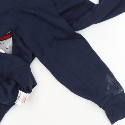RTE The Late Late Toy Show Navy Owl Sweatshirt XS Unisex Pullover