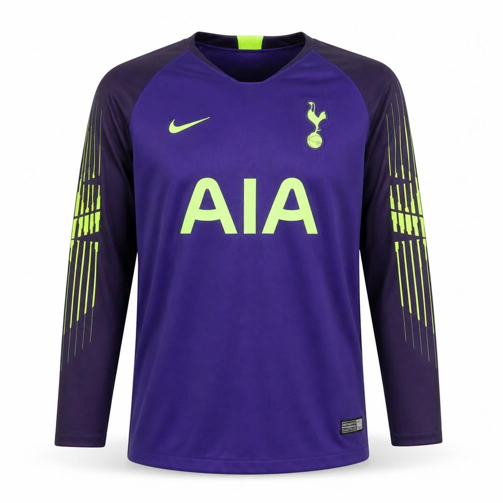Nike Boys Purple Football Dri-Fit Long Sleeve Jersey Top 13-15 Years
