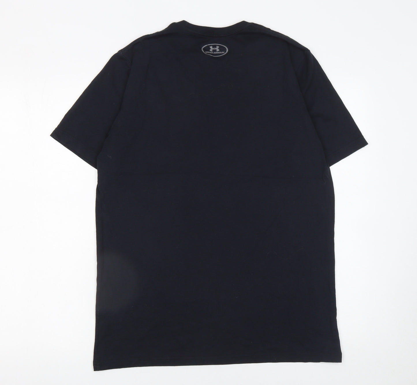 Under Armour Men's Black HeatGear Graphic T-Shirt Size M Relaxed Fit