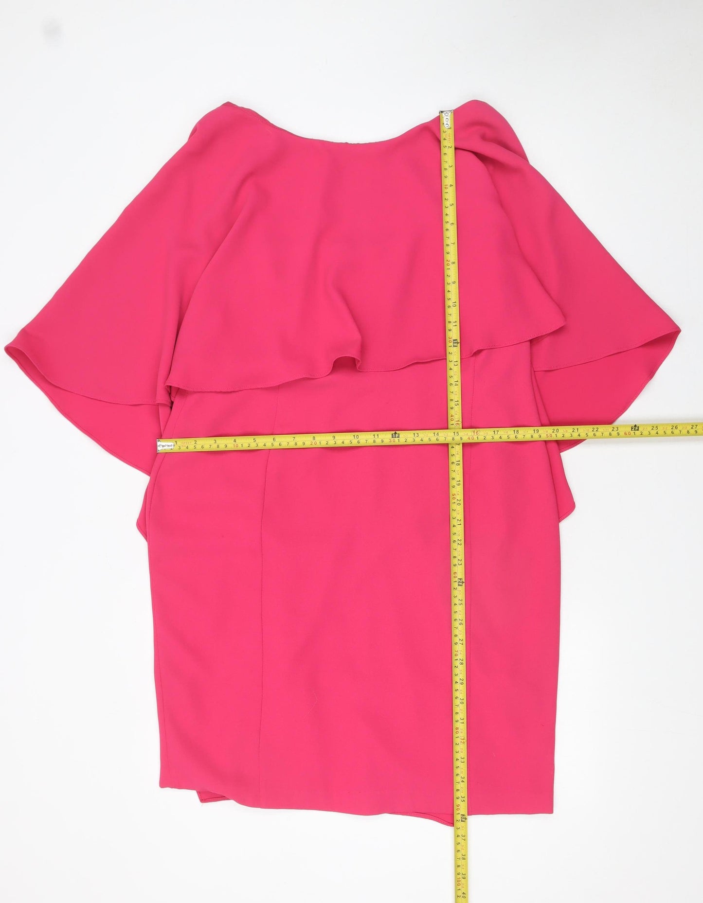 Coast Women Hot Pink Off Shoulder Shift Dress Size 16