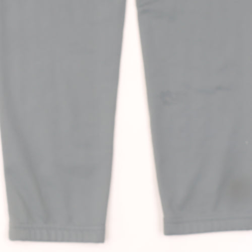 Nike Boys Grey Jogger Trousers Size S 128-137cm Polyester Activewear