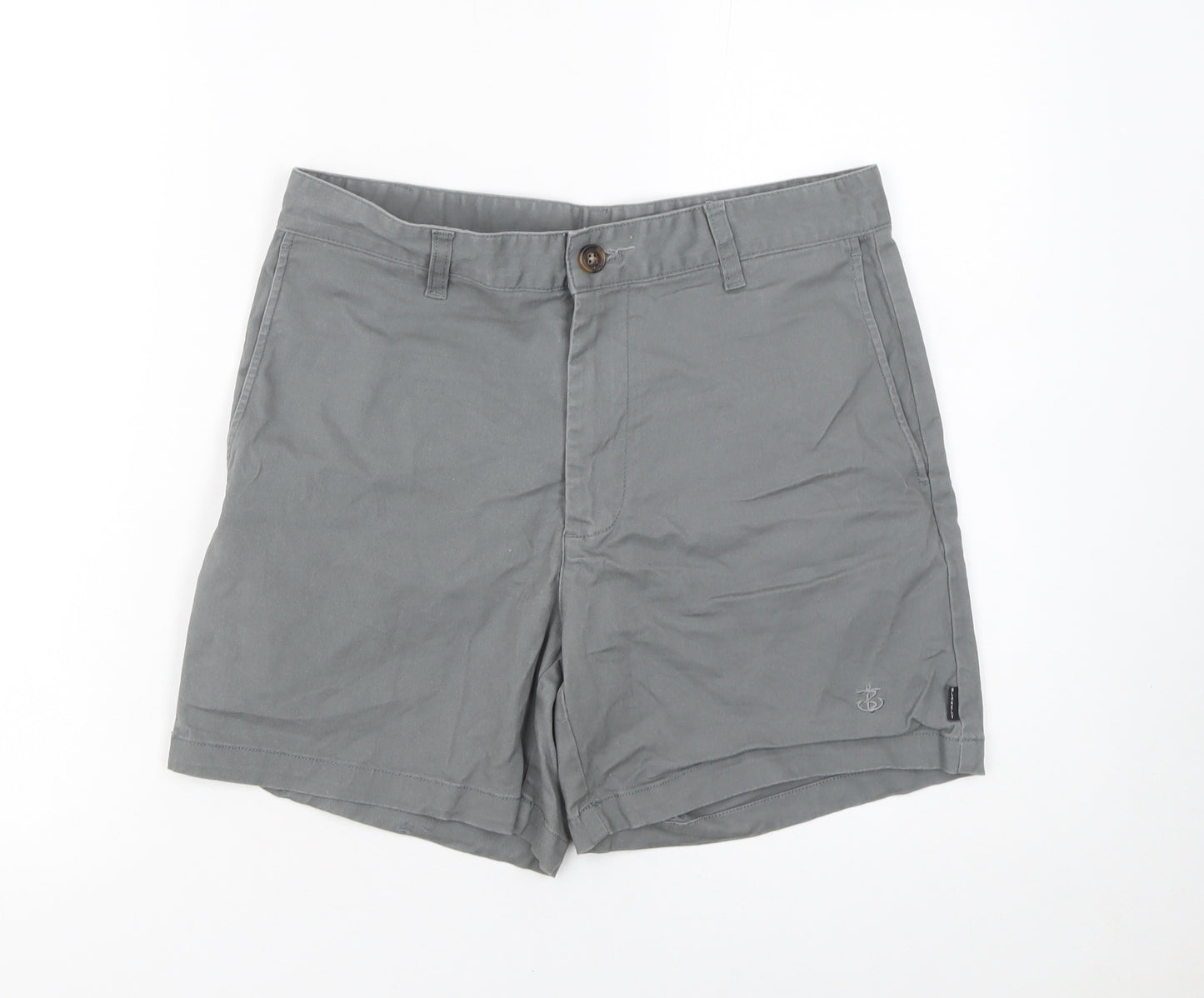 Blakely Men's Grey Chino Shorts Size Small Casual Summer