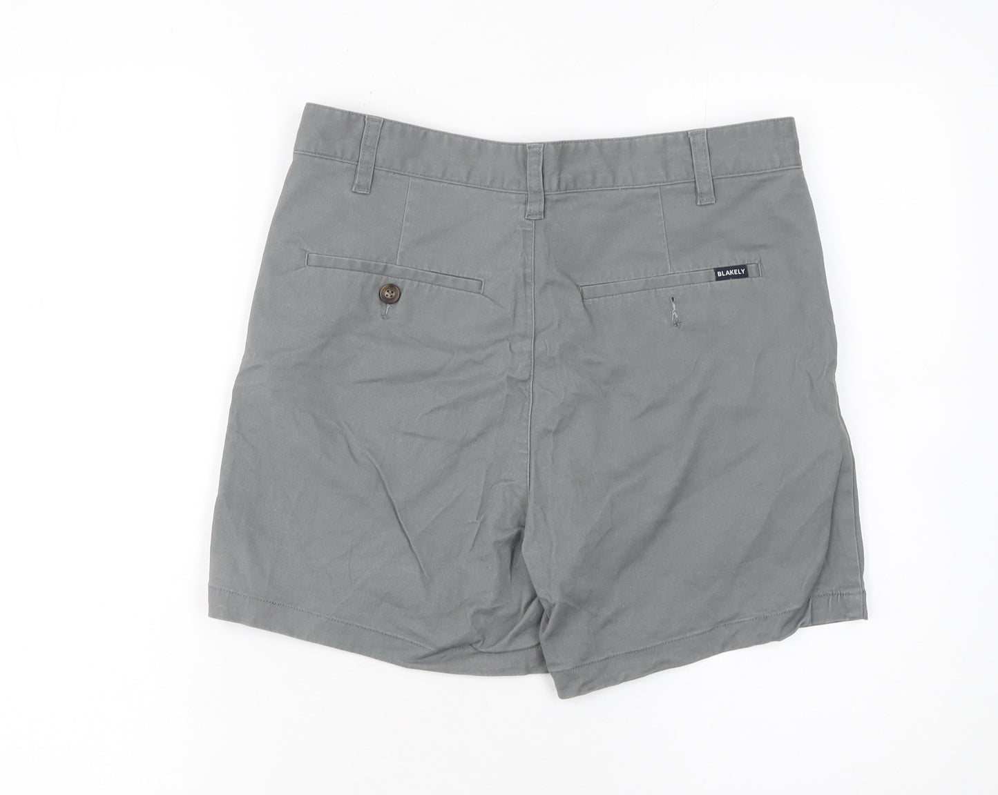 Blakely Men's Grey Chino Shorts Size Small Casual Summer