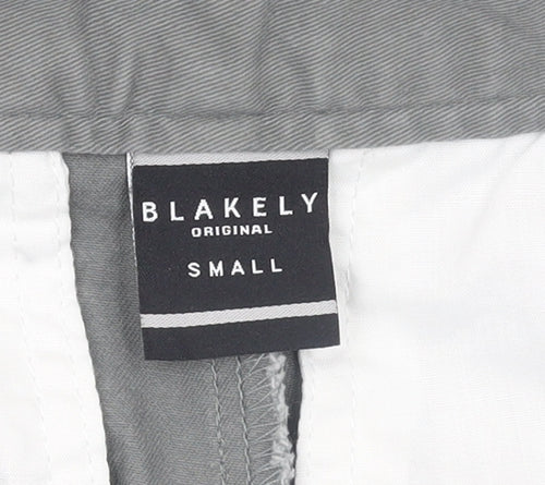 Blakely Men's Grey Chino Shorts Size Small Casual Summer