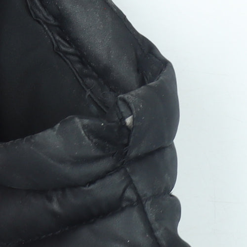 SikSilk Men's Black XS Puffer Waistcoat Lightweight Padded Gilet