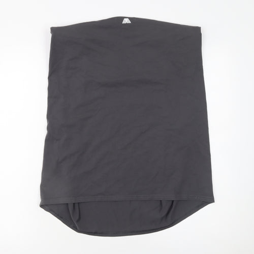 4TH ARQ Womens Black Sleeveless Cotton Basic T-Shirt L