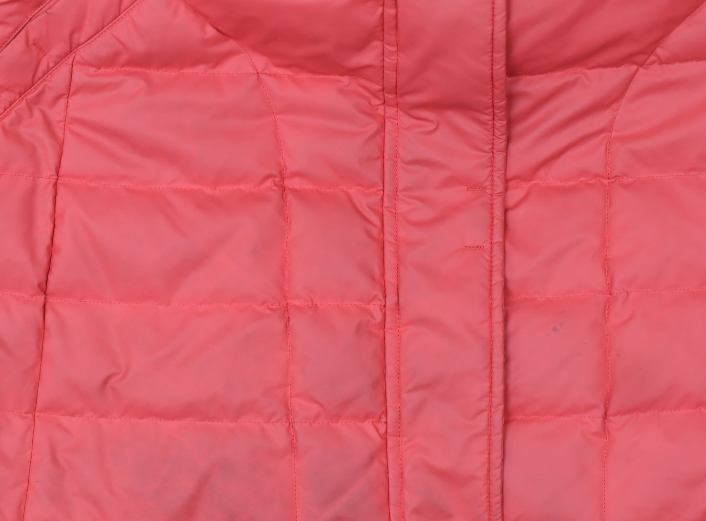 Hunter Womens Red Mid-Length Quilted Puffer Jacket Size M