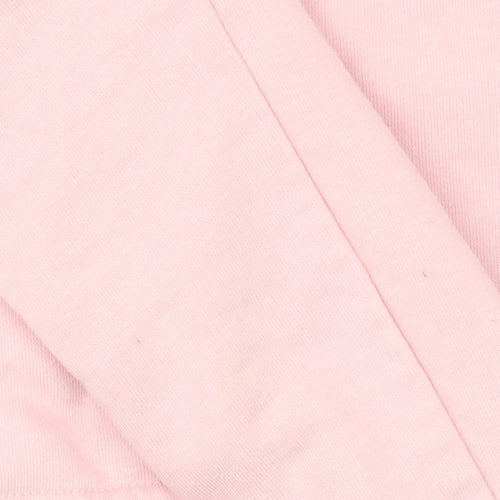 Ellesse Women's Pink Cropped Hoodie UK 6 Cotton Blend Logo