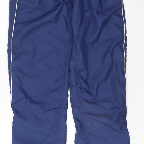 C-Sports Men's Blue Polyester Jogger Trousers Size L Elastic Waist