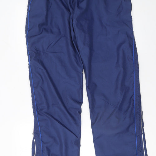 C-Sports Men's Blue Polyester Jogger Trousers Size L Elastic Waist