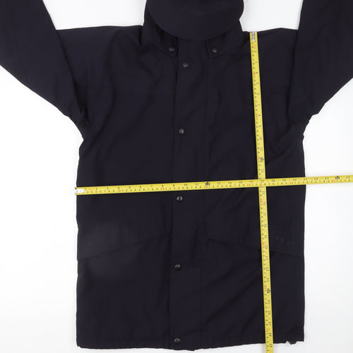 Rohan Men's Blue Atlas Waterproof Hooded Rain Jacket Size S