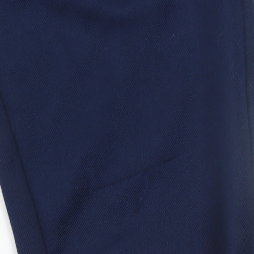Adidas Men's Blue Slim Fit Jogger Trousers Size S Climalite Sportswear