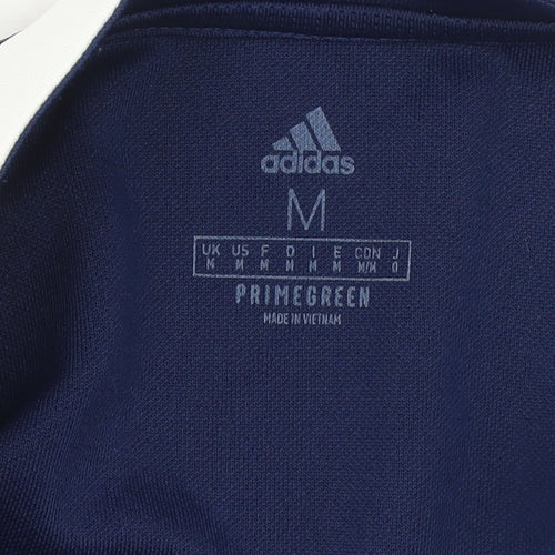 adidas Men’s Blue 1/4 Zip Pullover Sweatshirt Size M AEROREADY