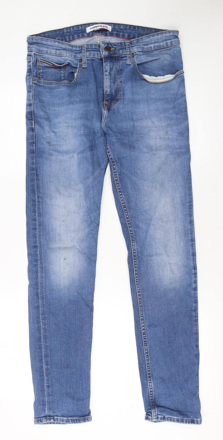 Tommy Jeans Men's Blue Slim Fit Denim Jeans Size 30W 32L