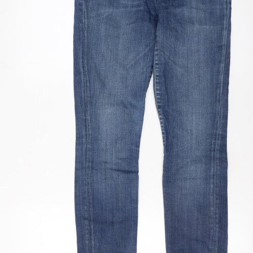 ONLY Women’s Blue Skinny Regular Mid Rise Jeans Size 12