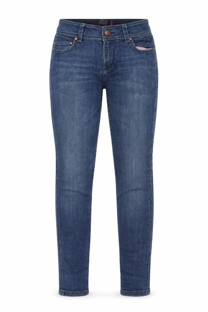 ONLY Women’s Blue Skinny Regular Mid Rise Jeans Size 12