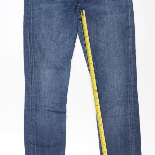ONLY Women’s Blue Skinny Regular Mid Rise Jeans Size 12