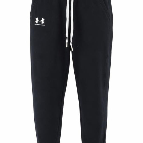 Under Armour Womens Black XS Jogger Trousers Cotton Blend