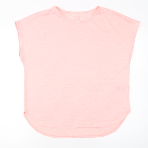 St. Bernard for Dunnes Stores Women's Pink Mesh Active T-Shirt Size 12