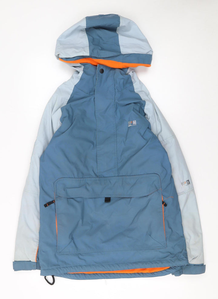 Dare 2b Boys Blue Waterproof Anorak Jacket Size 16 Years Hooded Winter Coat