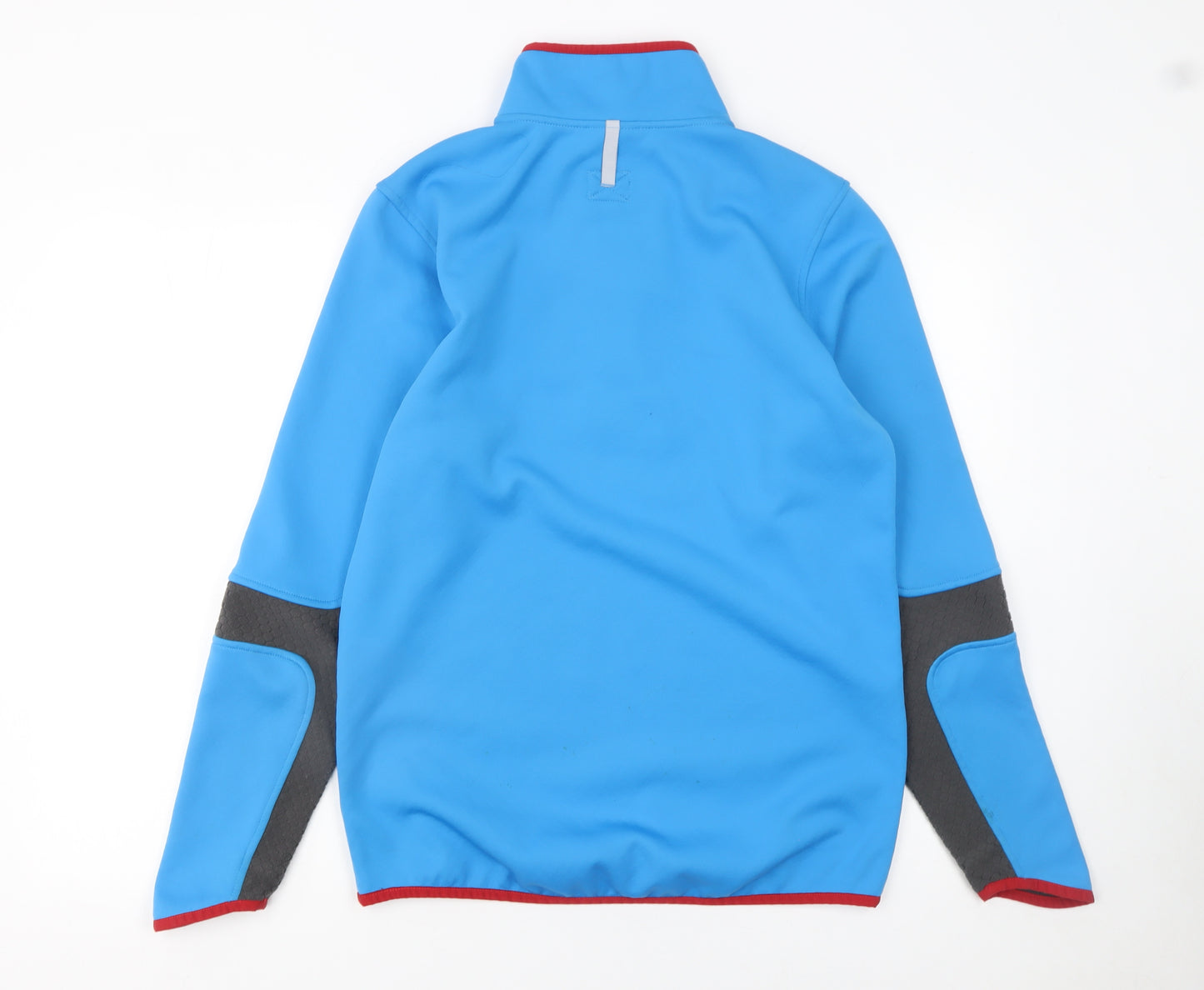 Canterbury Men's Blue 1/4 Zip Fleece Sweatshirt Size S