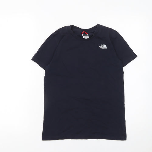 The North Face Boys Black Short Sleeve Graphic Outdoor T-Shirt L