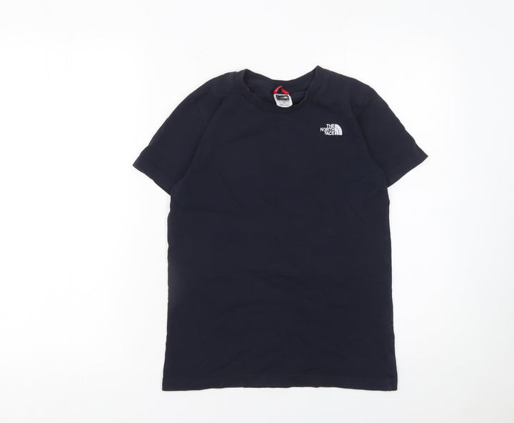 The North Face Boys Black Short Sleeve Graphic Outdoor T-Shirt L
