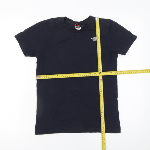 The North Face Boys Black Short Sleeve Graphic Outdoor T-Shirt L