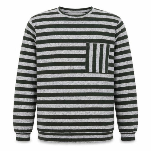 Zara Girls Grey Striped Pullover Knit Jumper 13-14 Years Long Sleeve