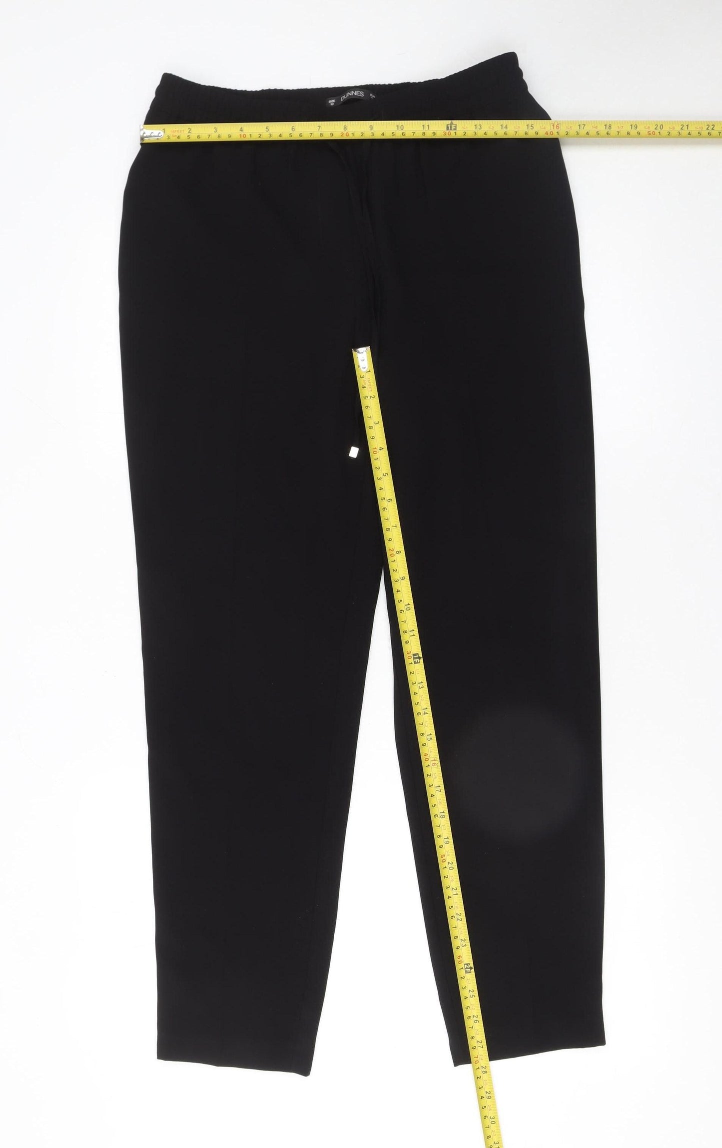 Dunnes Stores Women’s Black Size 10 Straight Leg Trousers
