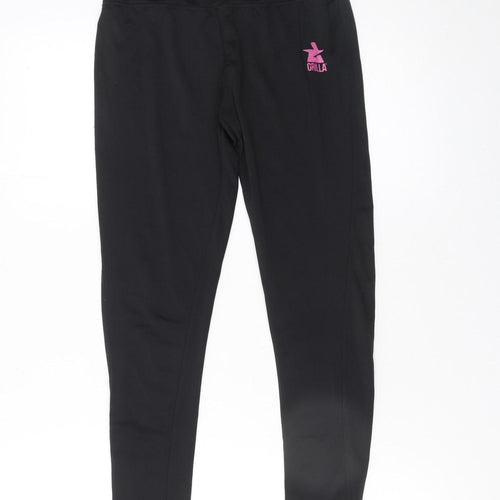 Grilla Women's Black Small Leggings Breathable Stretch Activewear
