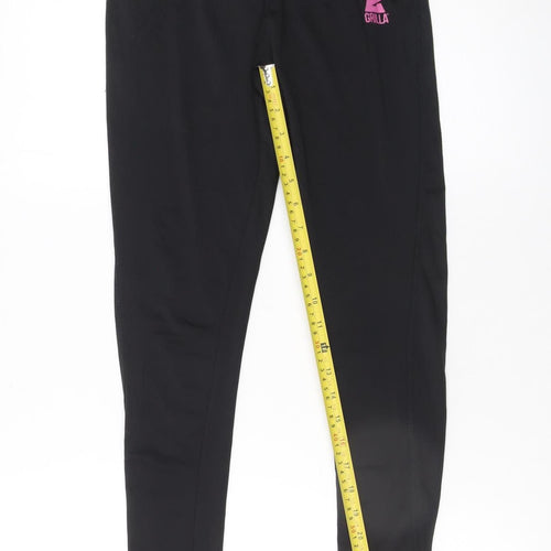 Grilla Women's Black Small Leggings Breathable Stretch Activewear