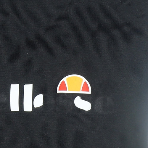 Ellesse Womens Black Leggings Size 12 Slim Fit Activewear Trousers
