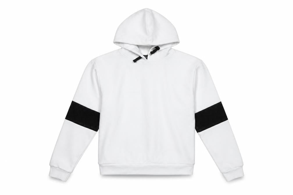 New Look Girls White Colourblock Hoodie 12-13 Years Pullover Sweatshirt