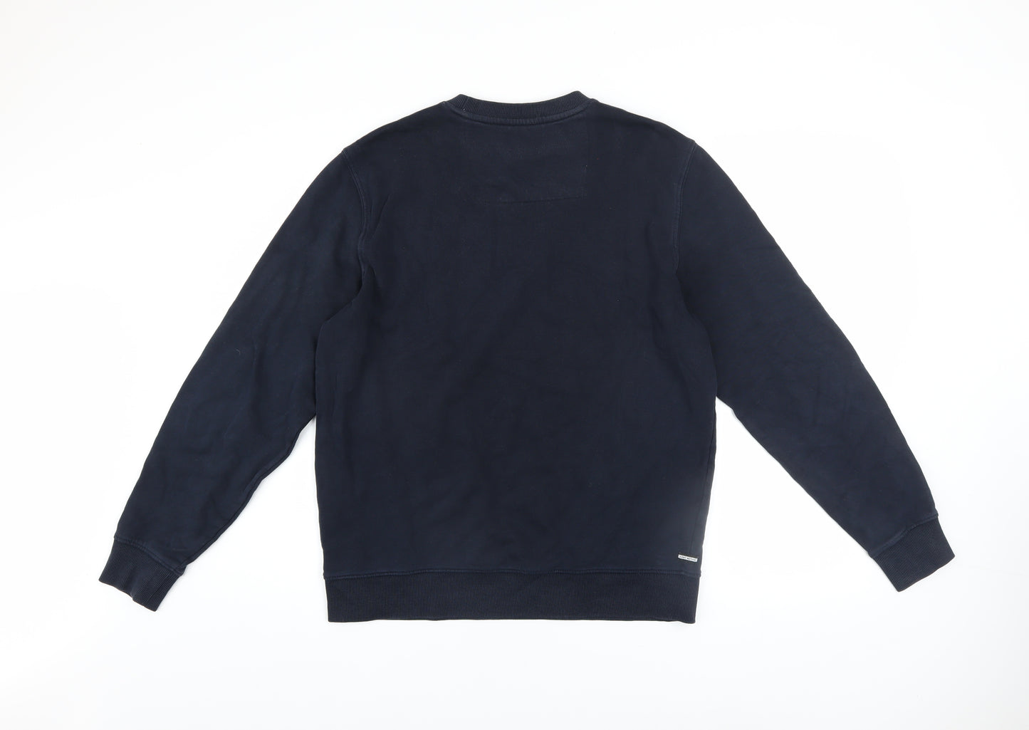 Weekend Offender Men’s Blue Cotton Crew Neck Sweatshirt Size S