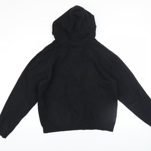 Campus Heritage Men’s Black Pullover Hoodie M Graphic Sports Style