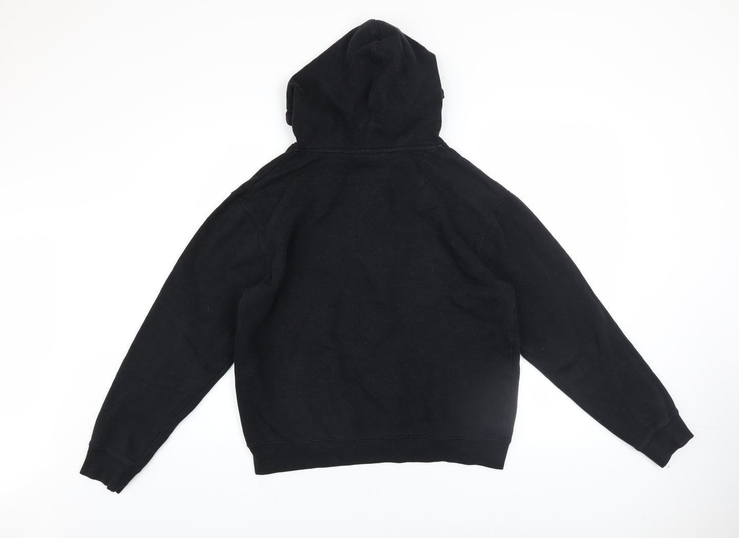 Campus Heritage Men’s Black Pullover Hoodie M Graphic Sports Style